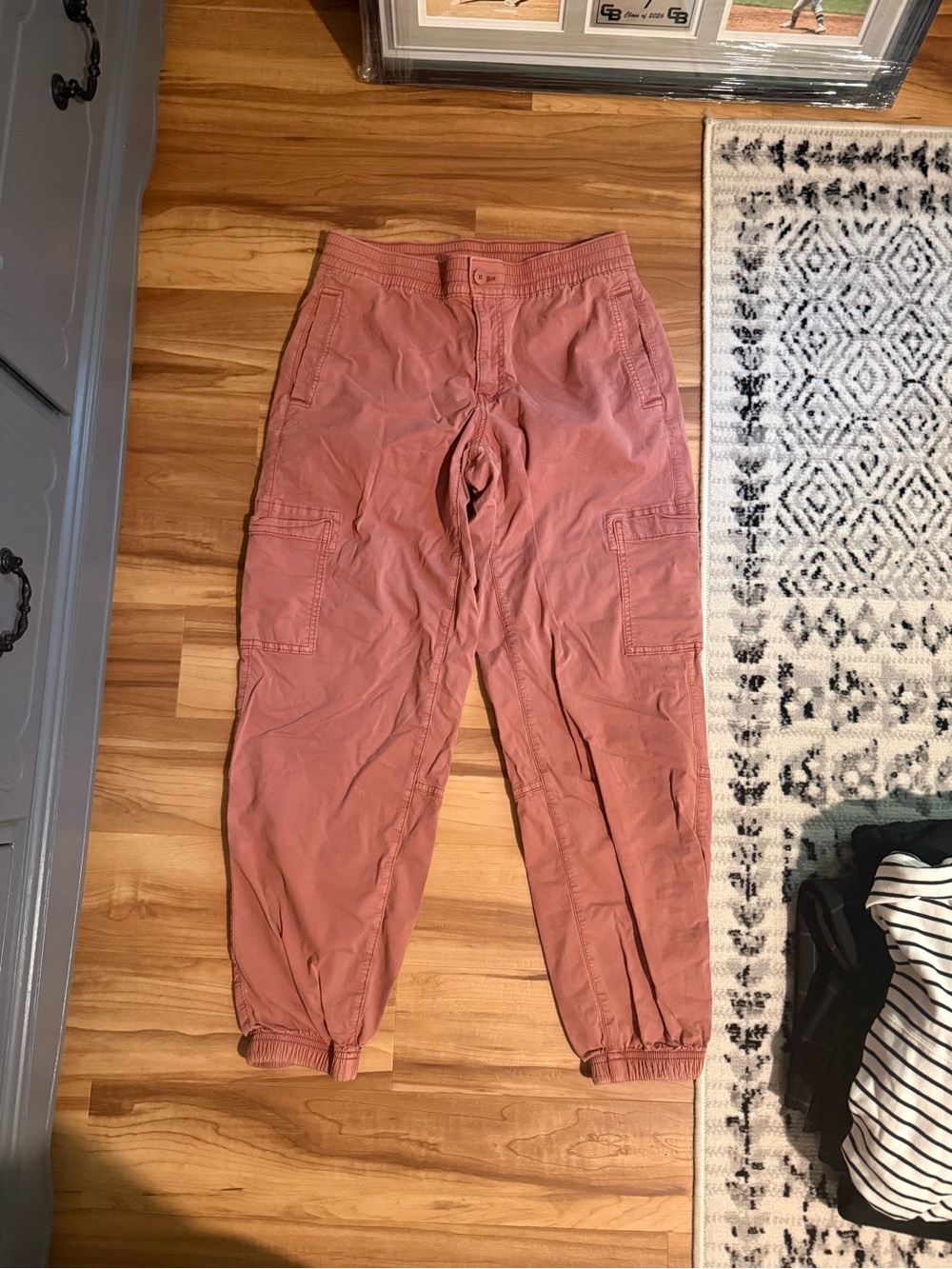 American Eagle Outfitters Rose Cargo Jogger Pants